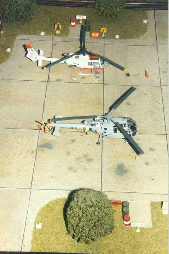 Irish Air Corps Gazelle and Alouette III models