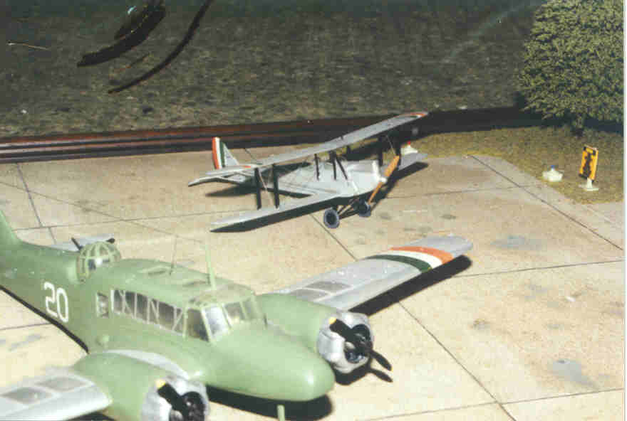 Avro Anson & DH60G Moth