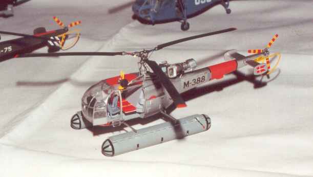 Danish Navy Alouette III
