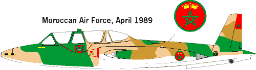 Moroccan Air Force Fouga Magister