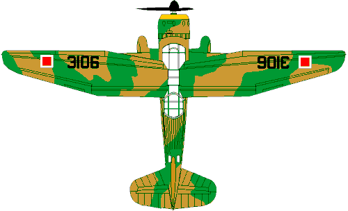 Turkish Air Force Lysander upper View