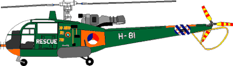 Dutch Rescue AlouetteIII